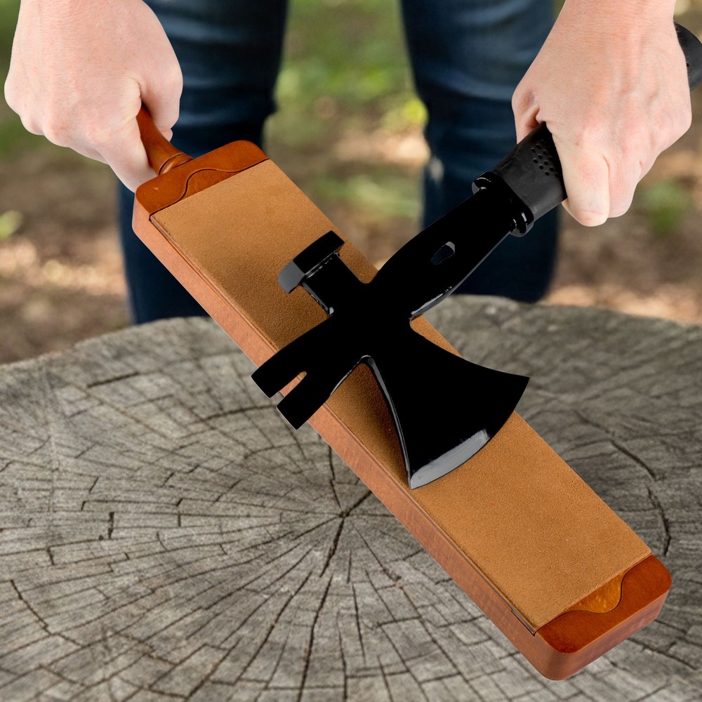 Professional Leather Stropping Kit for Razor Sharp Knives, Chisels & Blades