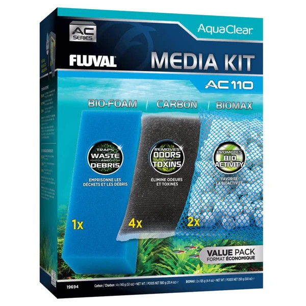 Replacement Fluval Media Maintenance Kit for AC110 Power Filter