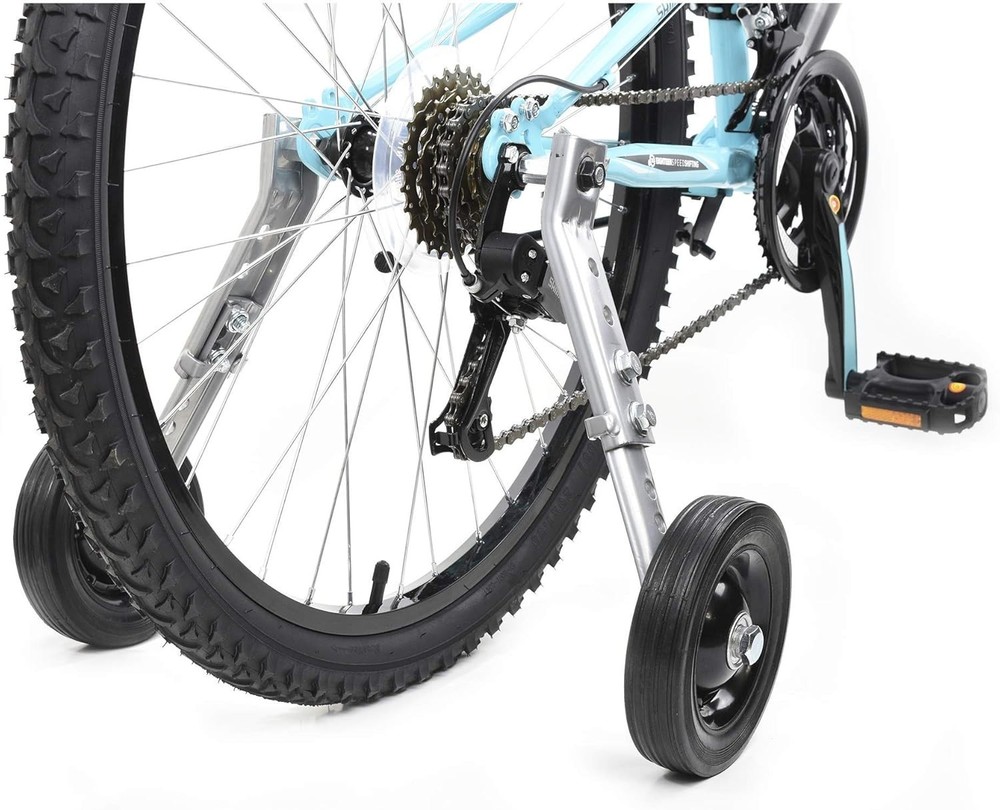 Heavy-Duty Adjustable Training Wheels for 20-29 Inch Bicycles - Safe Learning