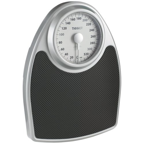 Thinner Extra-Large Dial Analog Precision Bathroom Scale, Analog Bath Scale,