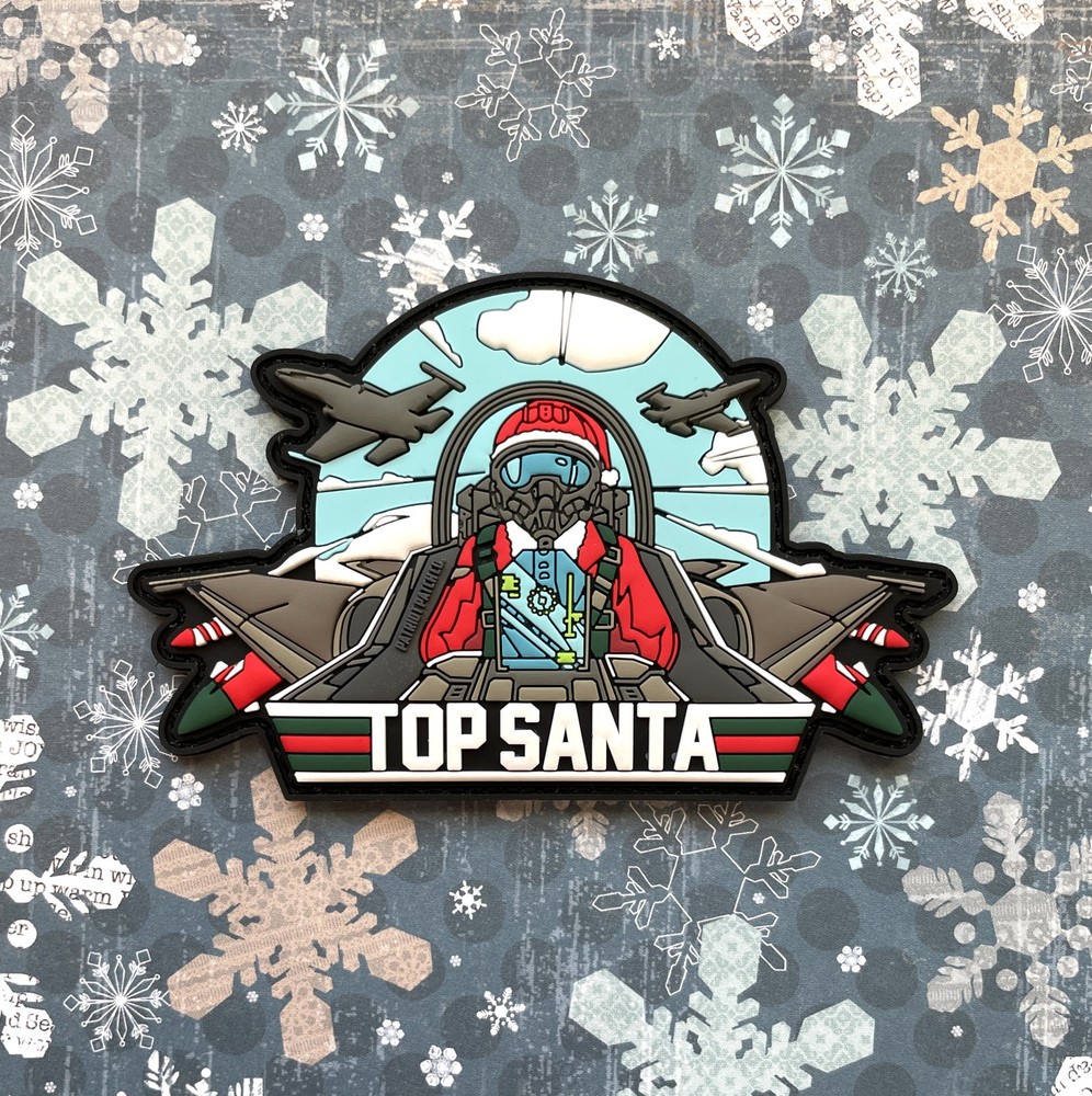 Patriot Patch Co. - Top Santa - Patch