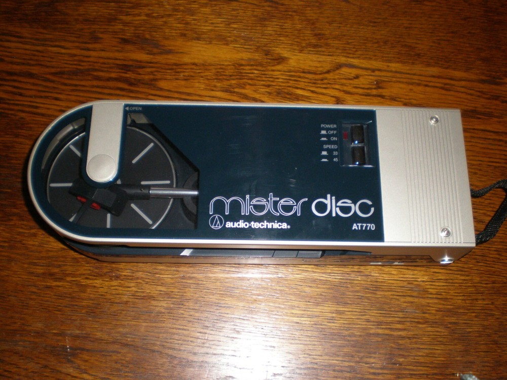 Audio Technica AT770 MISTER DISC record player