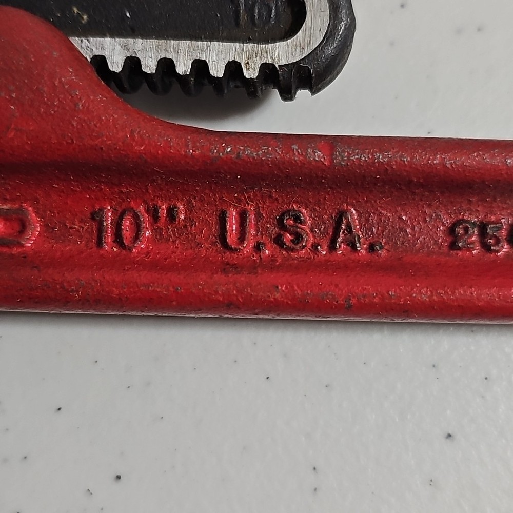Ritco 10" USA Pipe Wrench