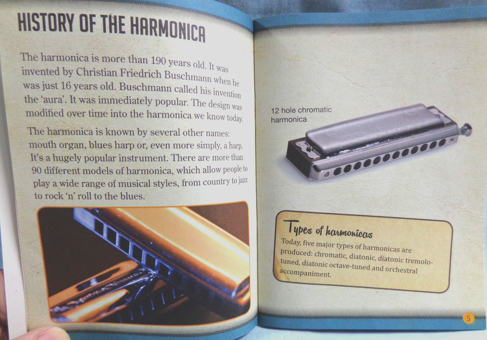 Hinkler Harmonica Learn Harmonica With Box And Instructions