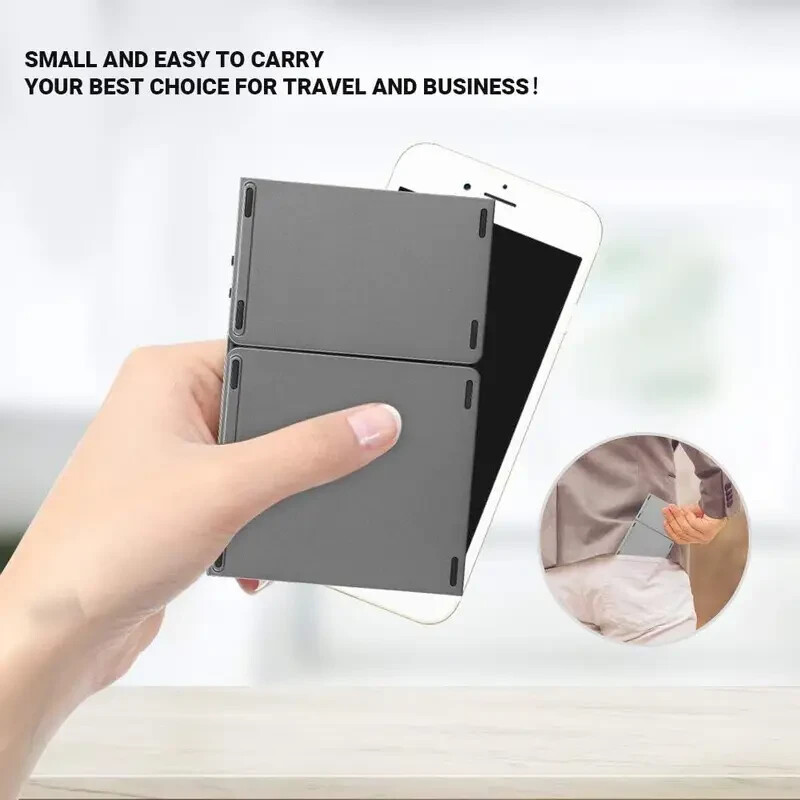 Mini Foldable Wireless Bluetooth Keyboard with Touchpad for Laptop Phone Tablet