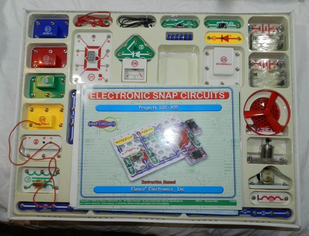 2 sets of Snap Circuits Electronic Learning sets - Pro and Junior