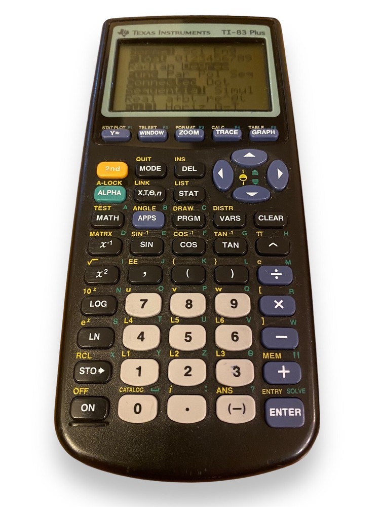 TI 83 plus calculator tested working
