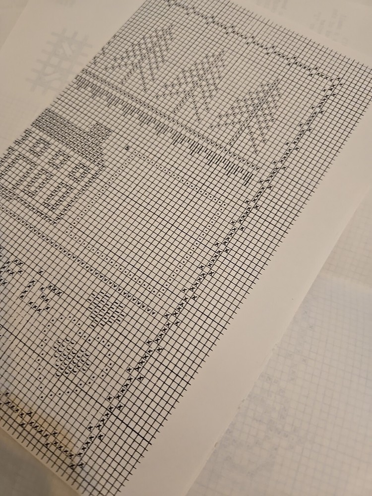 "Patience is a Virtue" Cross Stitch Sampler Pattern w/Charm & Linen NIP