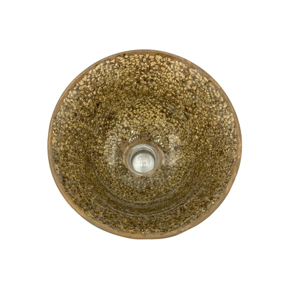 Crackle Glass Mosaic Candy dish