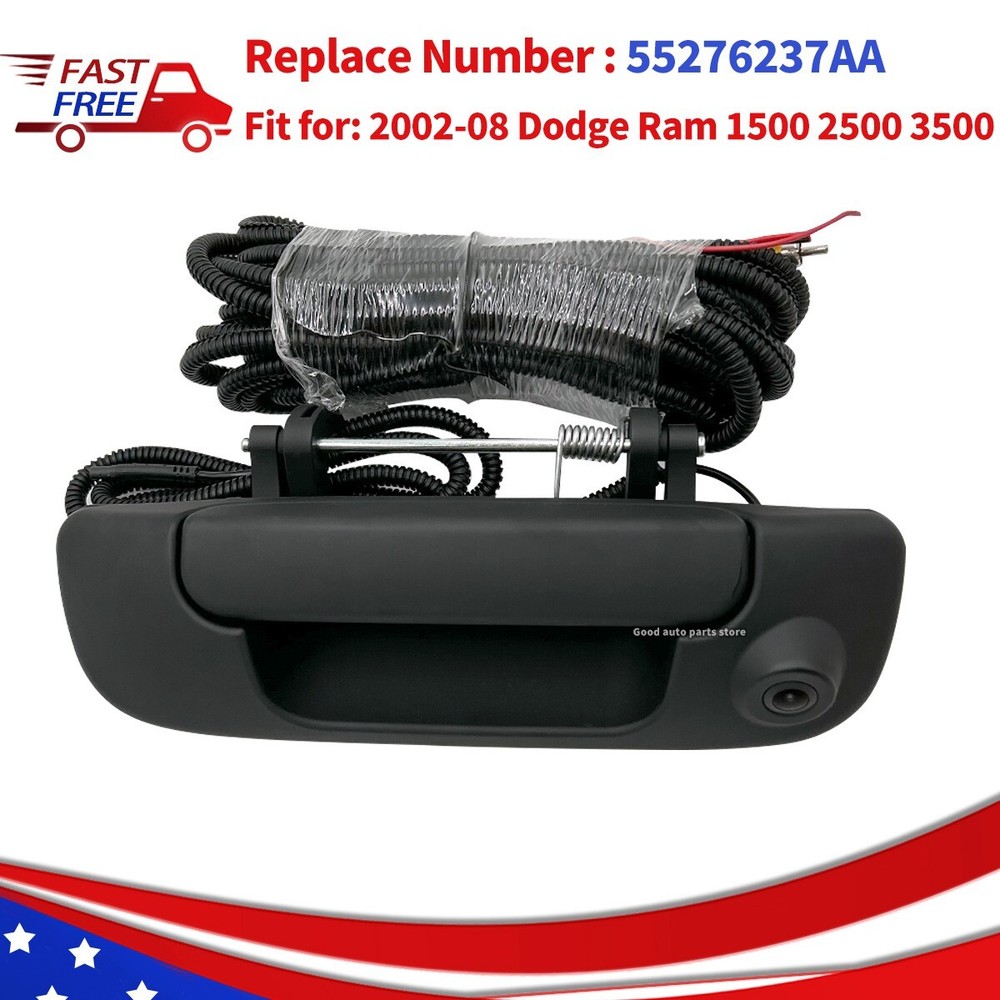 55276237AA Backup Camera Tailgate Handle For Dodge Ram 2002-2008 1500 2500 3500