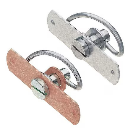 Spring-Cam Latch, Nonlocking, Zinc Plated, Adjustable: No, 4Rpy8