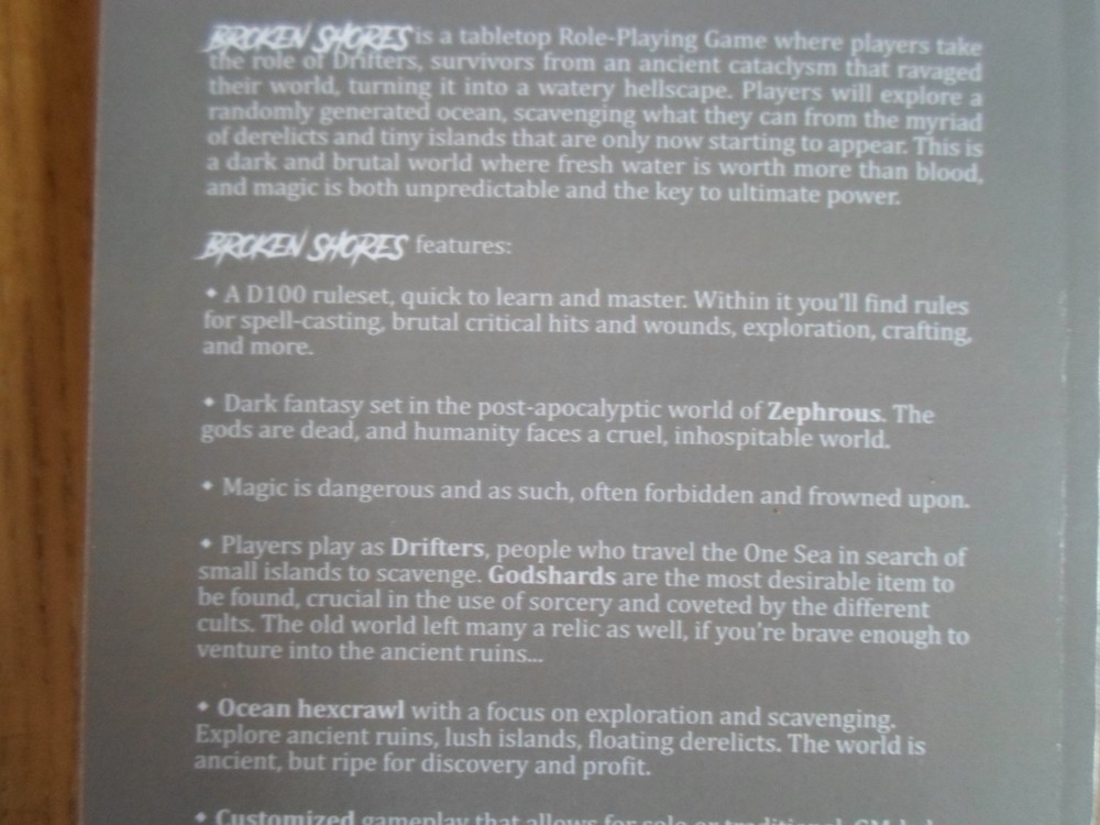 Broken Shores + Egrastea Reborn (MINT/NEW)