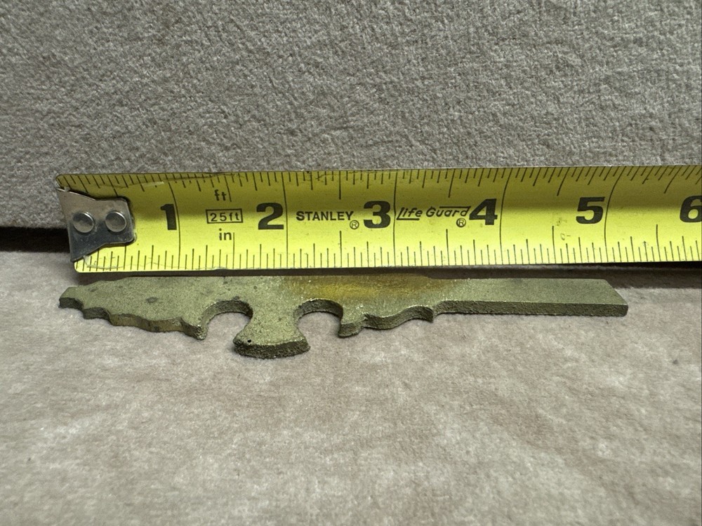 Brass Flintlock Side Plate