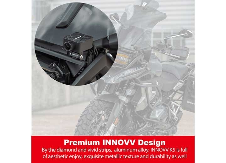 Innovv C01000012 K5 Dash Cam Powersports Camera