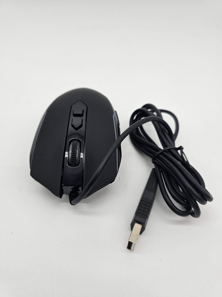 PICTEK Wired Gaming Mouse, 8 Programmable Buttons, RGB Backlit, 7200 DPI, Ergono