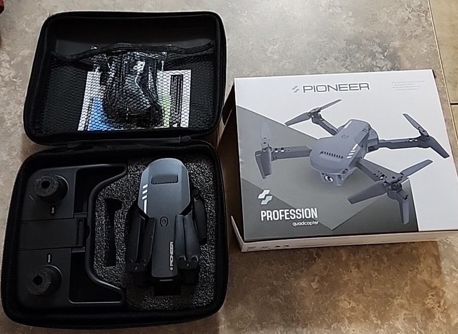 🔥 Pioneer Profession Quadcopter Drone Model 1812 - OPEN BOX