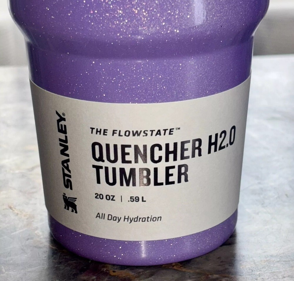 Stanley 20 Oz PERIWINKLE SHIMMER Flowstate Quencher 2.0 NWT