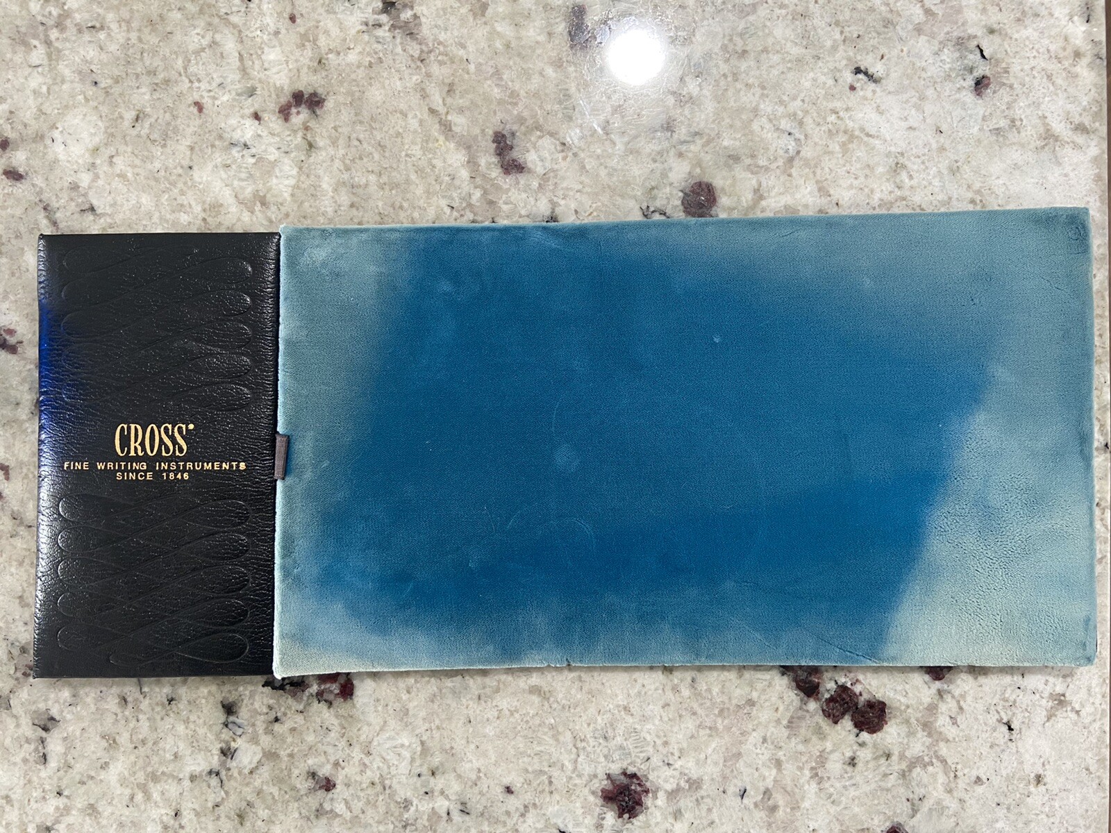 Very Rare Vtg Cross Pen Presentation Point Of Sale Store Display Pad