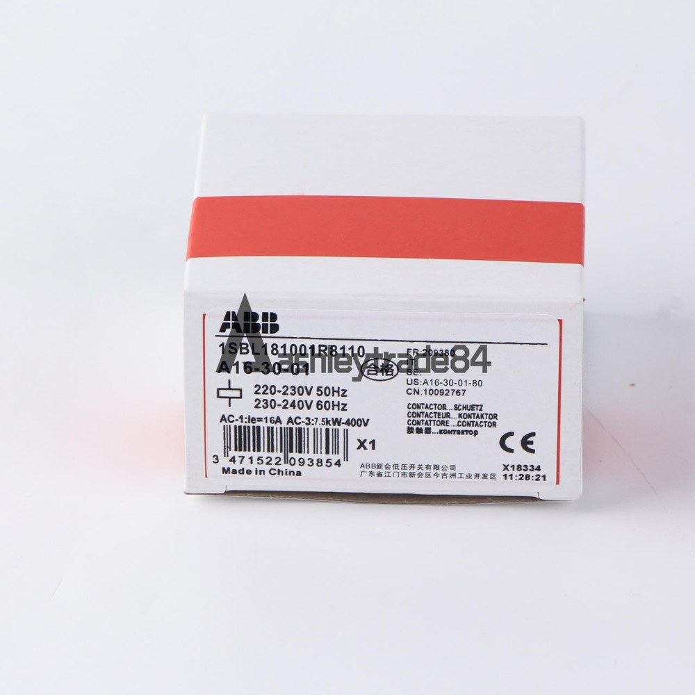 ONE NEW ABB A16-30-01 AC220V