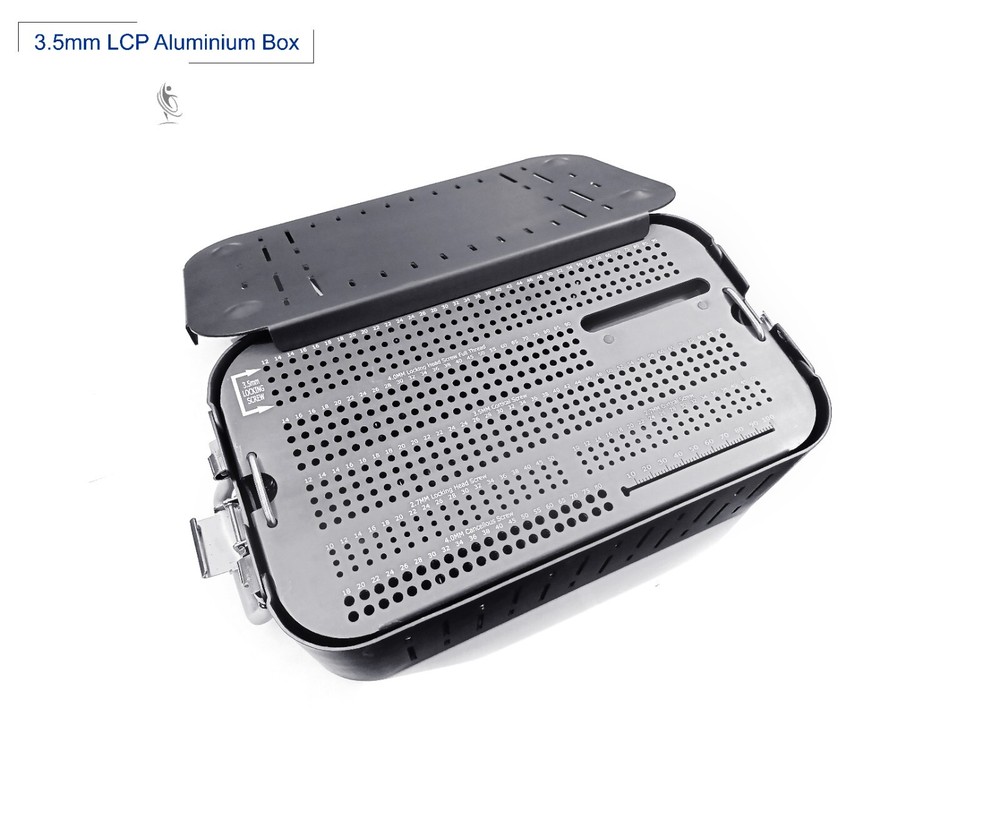 3.5mm LCP Screw Aluminium Empty Case Box veterinary instrument