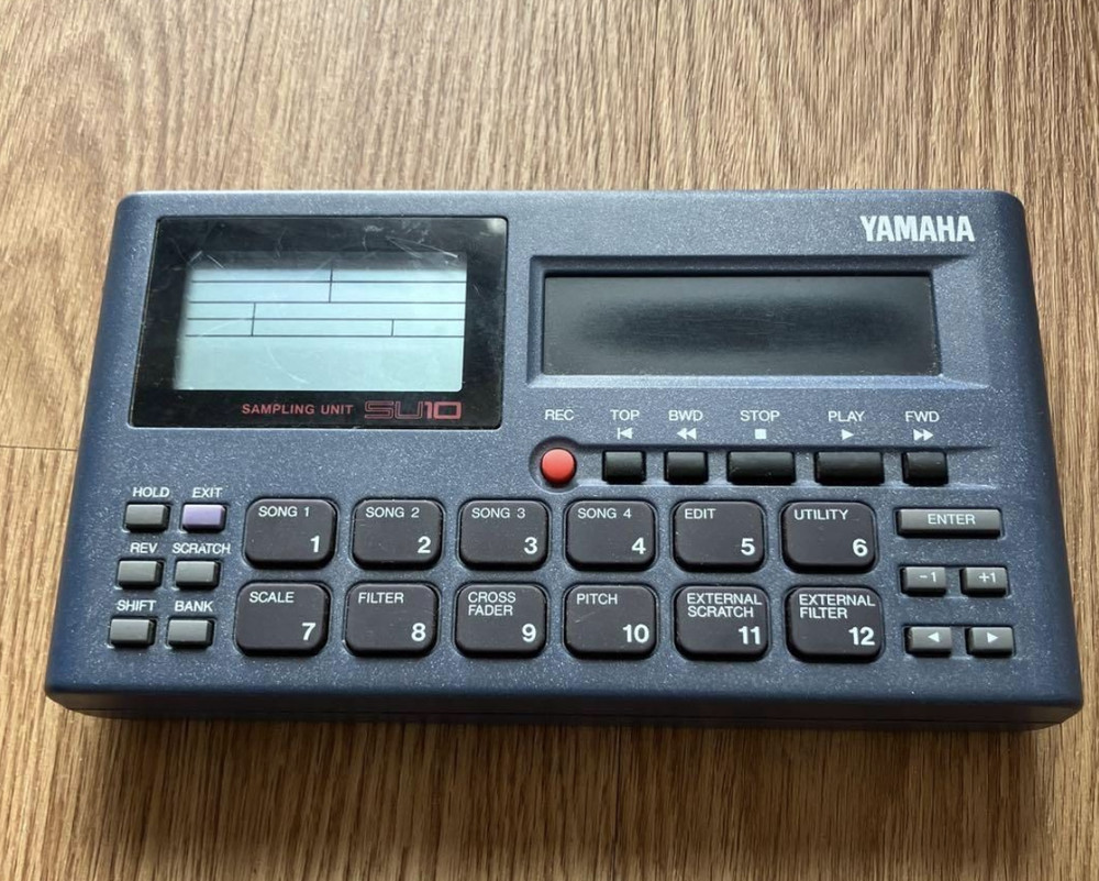 Yamaha SU10 Sampling Unit Sampler Portable Phrase Recorder Tested Japan