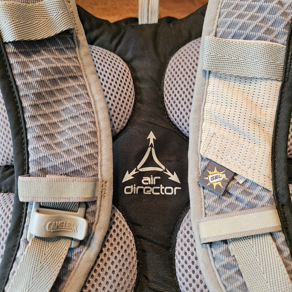 Camelbak Magic Hydration Backpack Black Gray Air Director NO BLADDER Cycling