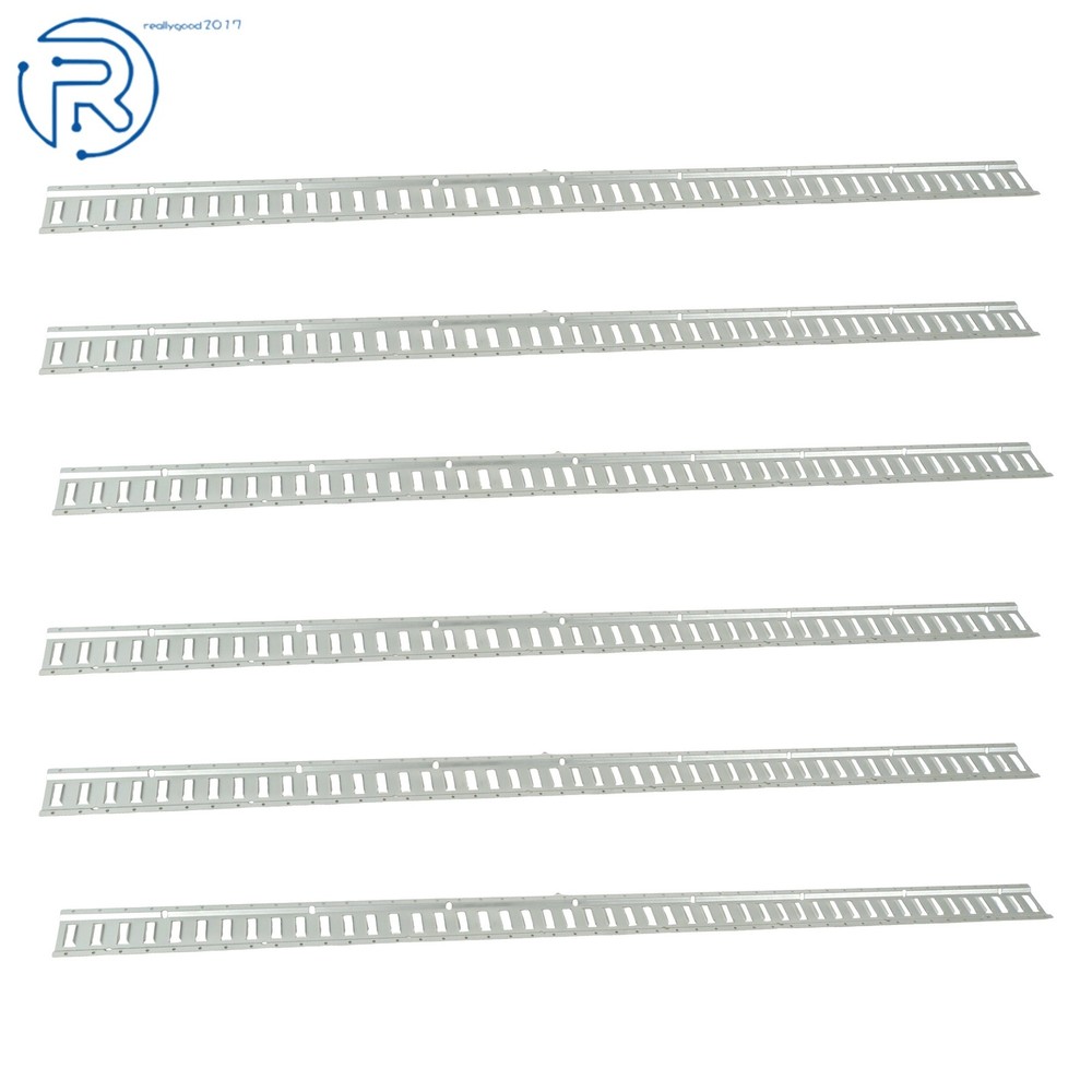 Durable 6 Pack 8' E Track Tie Down Rail System Horizontal High Quality For Truck
