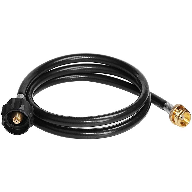 6FT Propane Adapter Hose LP Tank 1lb to 20lb Converter For QCC1 Type1 Gas Grill