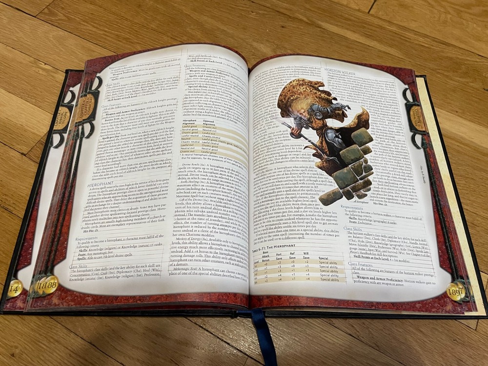 Dungeons & Dragons 3.5 Dungeon Master's Guide HC D20 Leatherbound