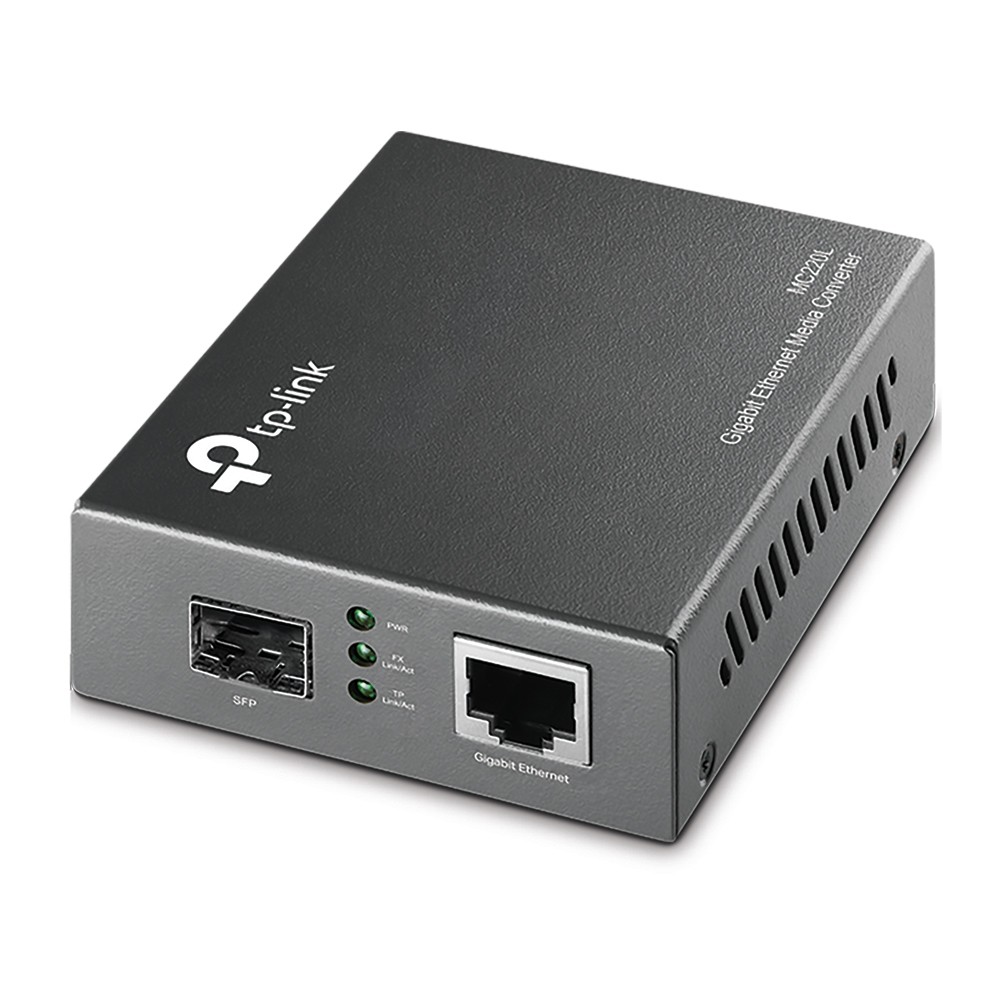 TP-Link MC220L | Gigabit Ethernet SFP Media Converter