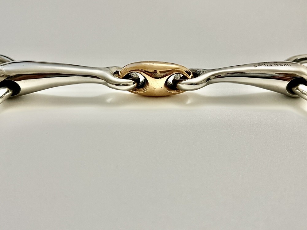 Loose Ring Stainless Steel Snaffle Bit with Copper lozenge *SAME DAY DISPATCH*