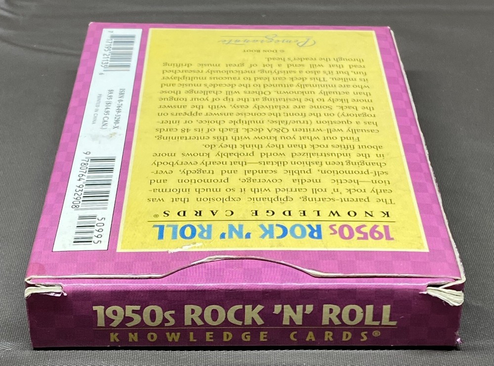 1950’s Rock ‘N ‘ Roll Knowledge Cards Don Root