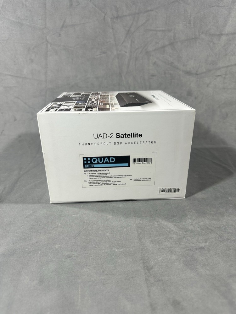 Universal Audio UAD-2 Satellite Quad Core Thunderbolt Interface – Brand New!