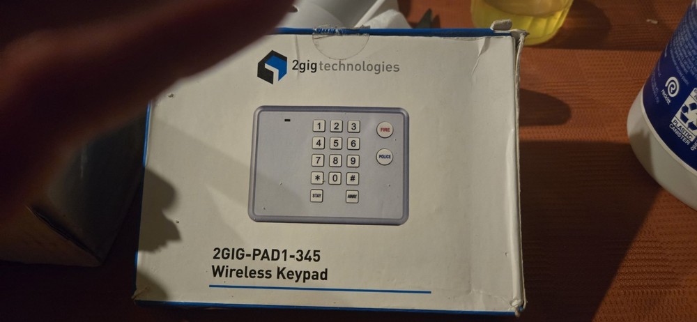 2gig Wireless Keypad 2gig-pad1-345