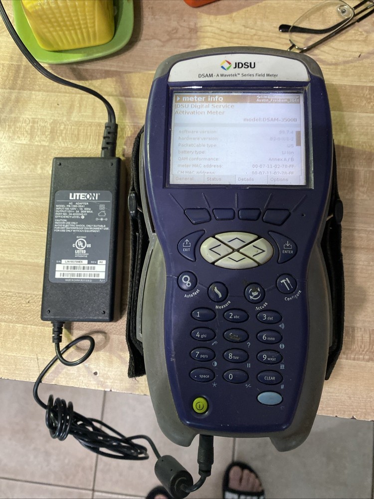 JDSU Wavetek DSAM-3500B CATV Meter w/ Home Certification And More