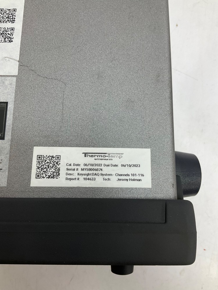 KEYSIGHT TECHNOLOGIES DAQ970A DATA ACQUISITION SYSTEM W/KEYSIGHT DAQM901A MODULE