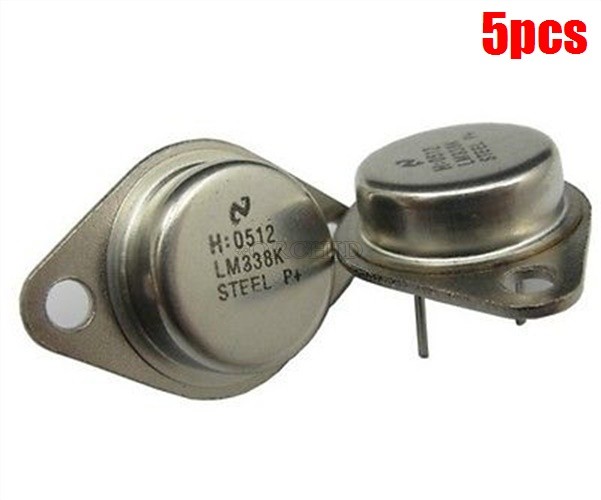 5Pcs LM338K LM338 Adjustable Voltage Regulator 5A kv