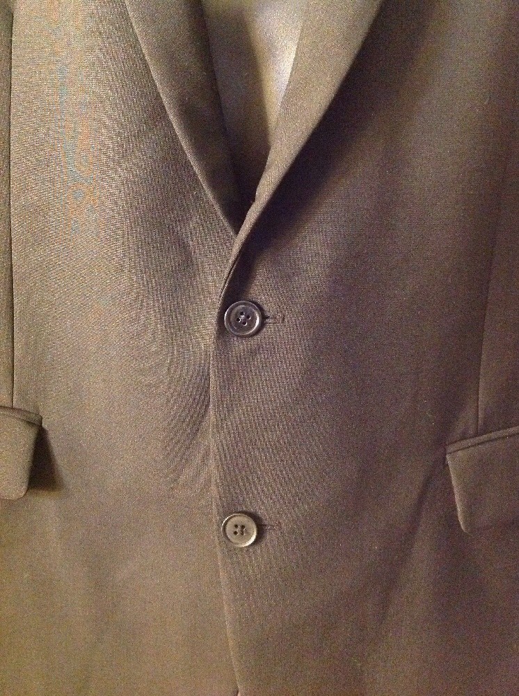 Kenneth Cole Men’s Black 44 Blazer