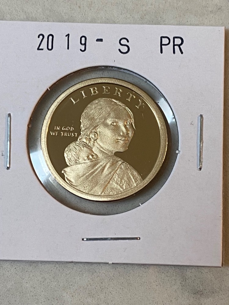 2019 S GEM PROOF Sacagawea Dollar