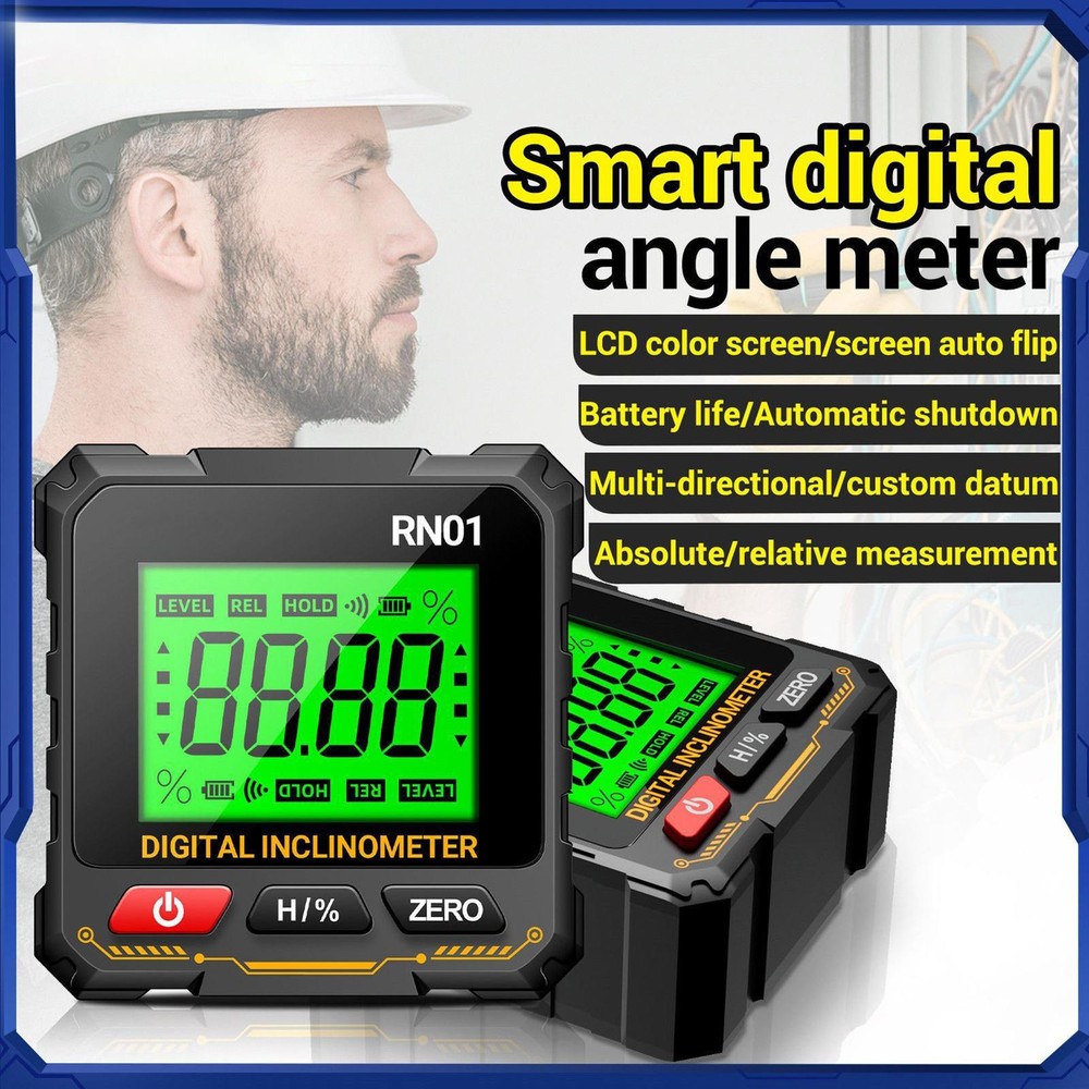 Digital Angle Finder Magnetic Mini Protractor Angle Finder Measuring