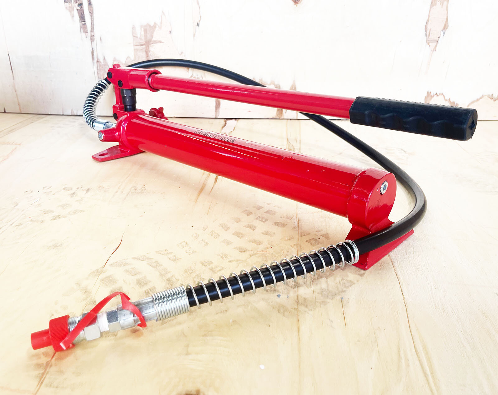 10 Ton Porta Power Hydraulic Jack Body Frame Repair Kit Auto Shop 2 Wheels Lift