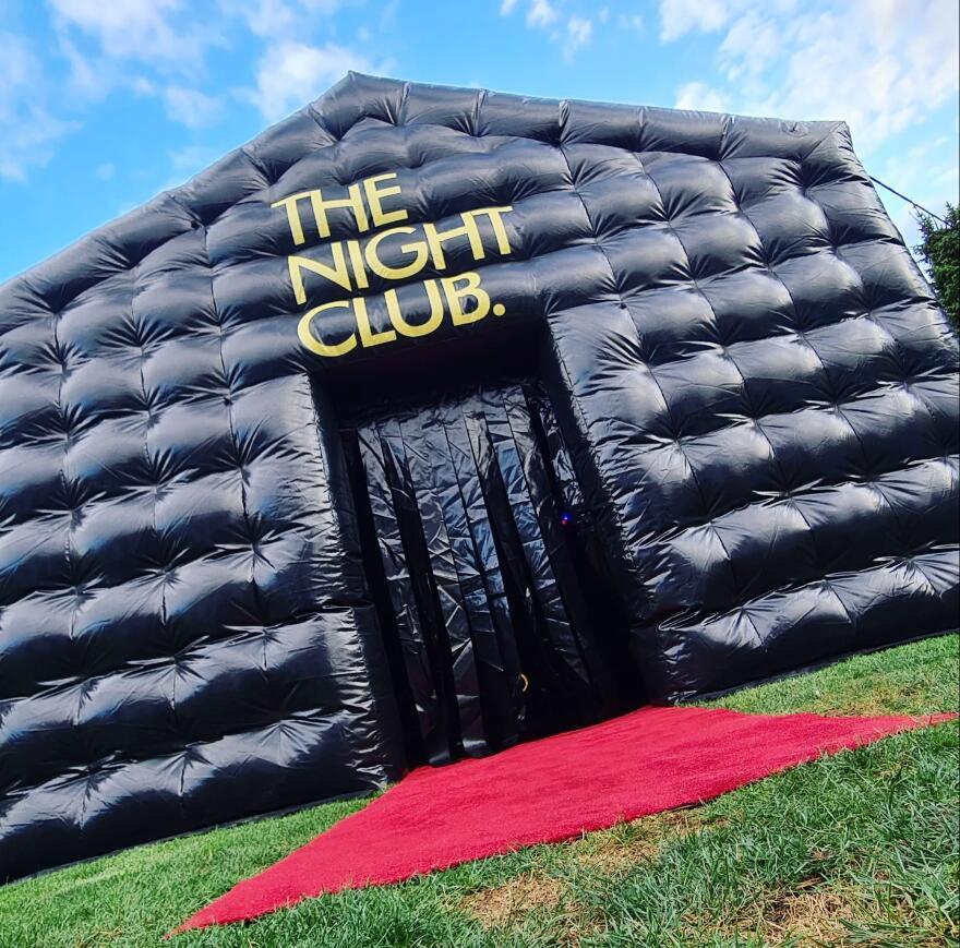 20x20x13ft Portable Inflatable Night Club Movie Tent Cube Tent Party Tent