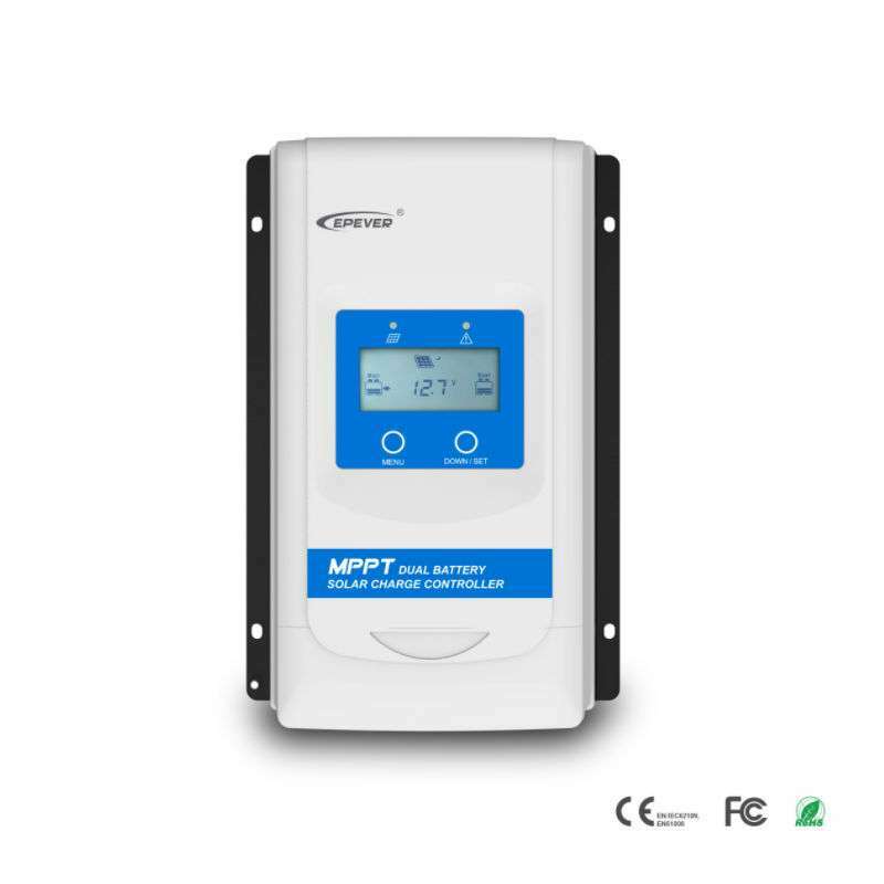 EPEVER DuoRacer Dual Battery MPPT Charge Controller 60V 30A 12V
