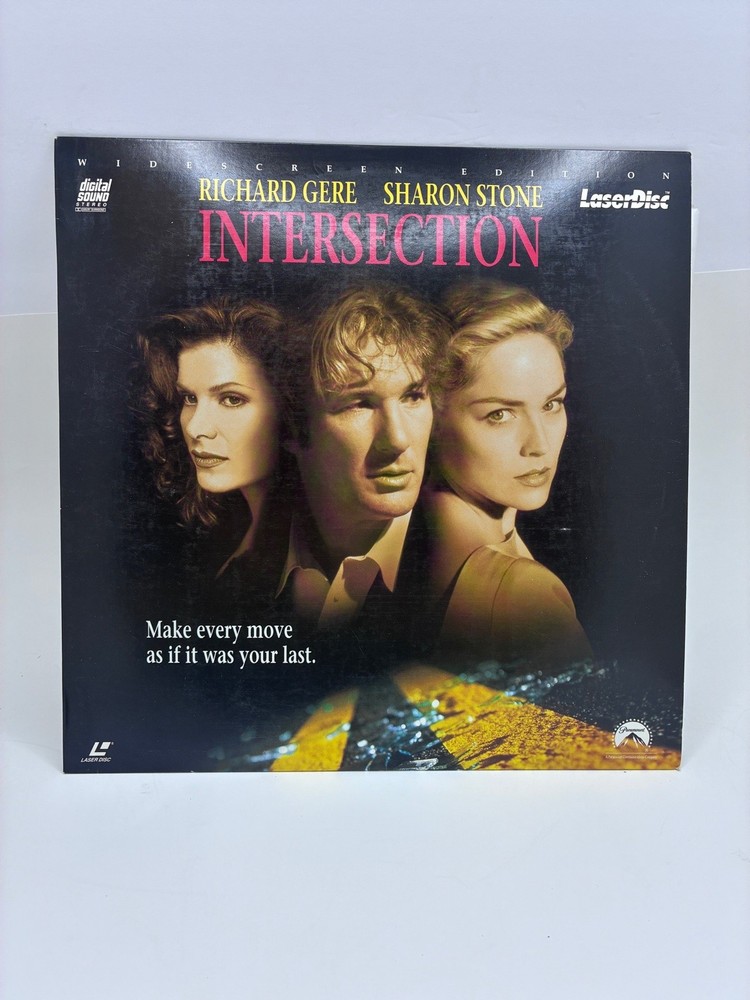 Intersection LaserDisc 1994 Drama Widescreen Edition Paramount Richard Gere