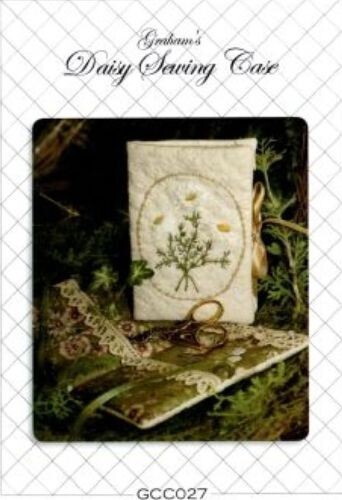 Graham's Daisy Sewing Case Pattern Embroidery Sewing