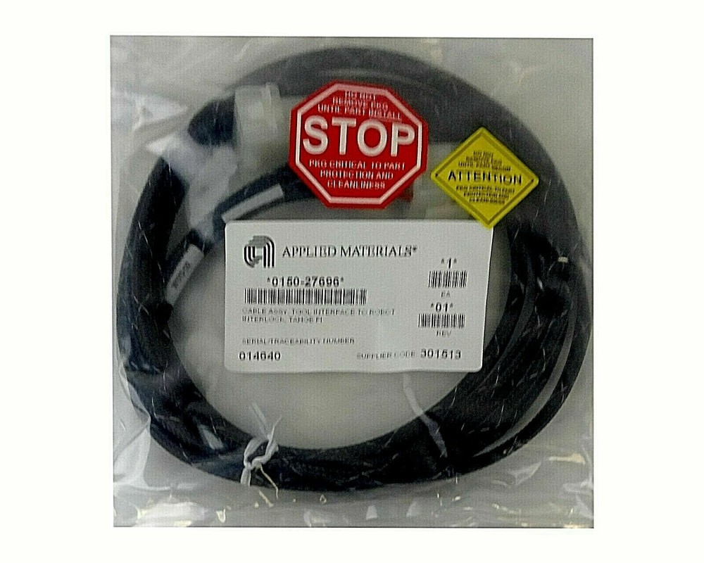 APPLIED MATERIALS AMAT CABLE ASSEMBLY TOOL INTERFACE TO ROBOT  0150-27696