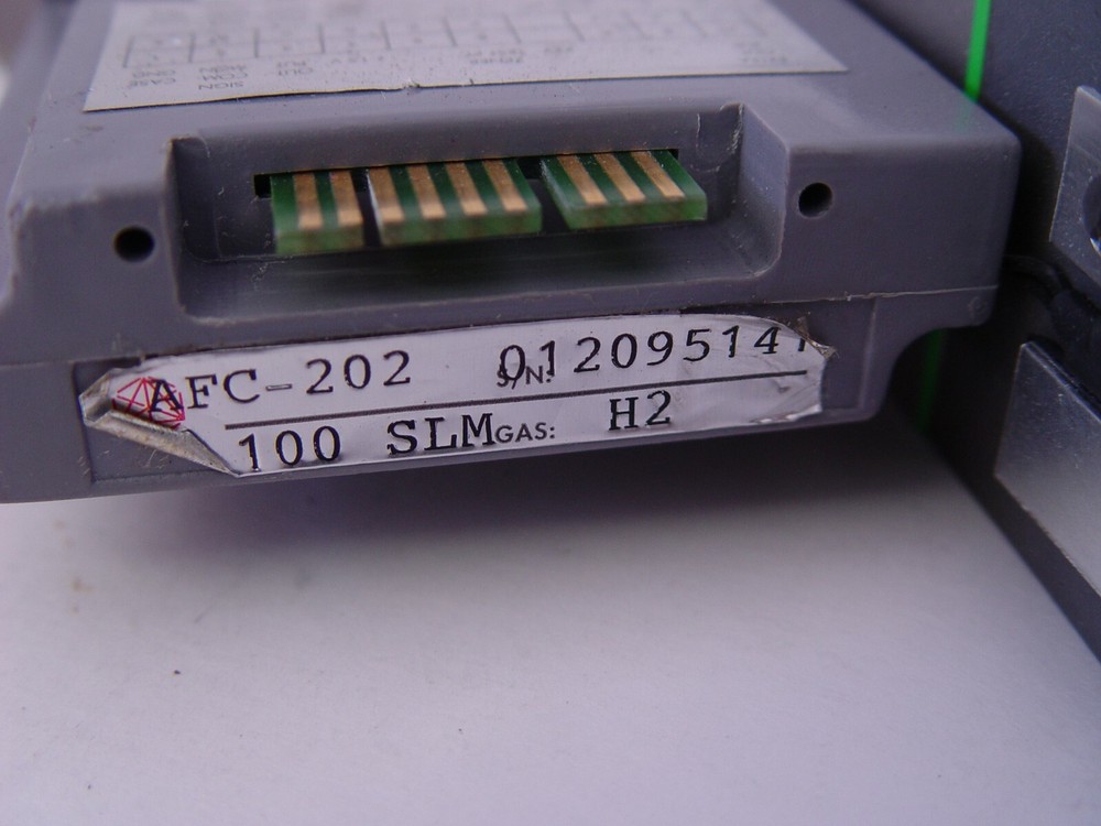 Qualiflow AFC 202 Mass Flow Controller 100SLM H2 Gas UHP