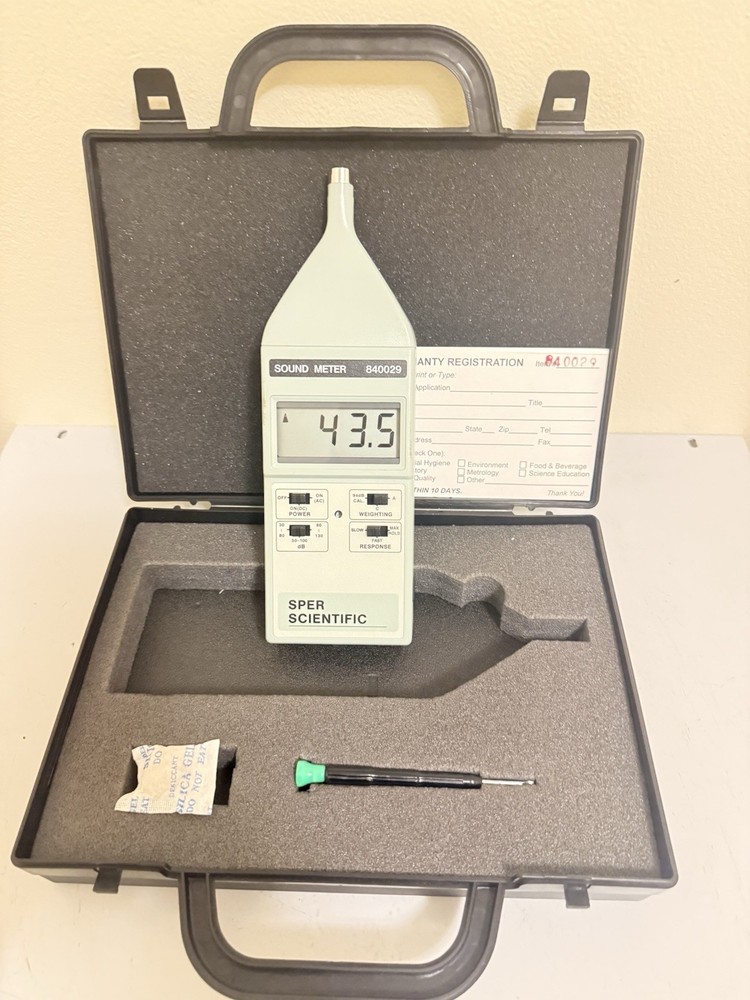 Sper Scientific- Sound Meter 840029