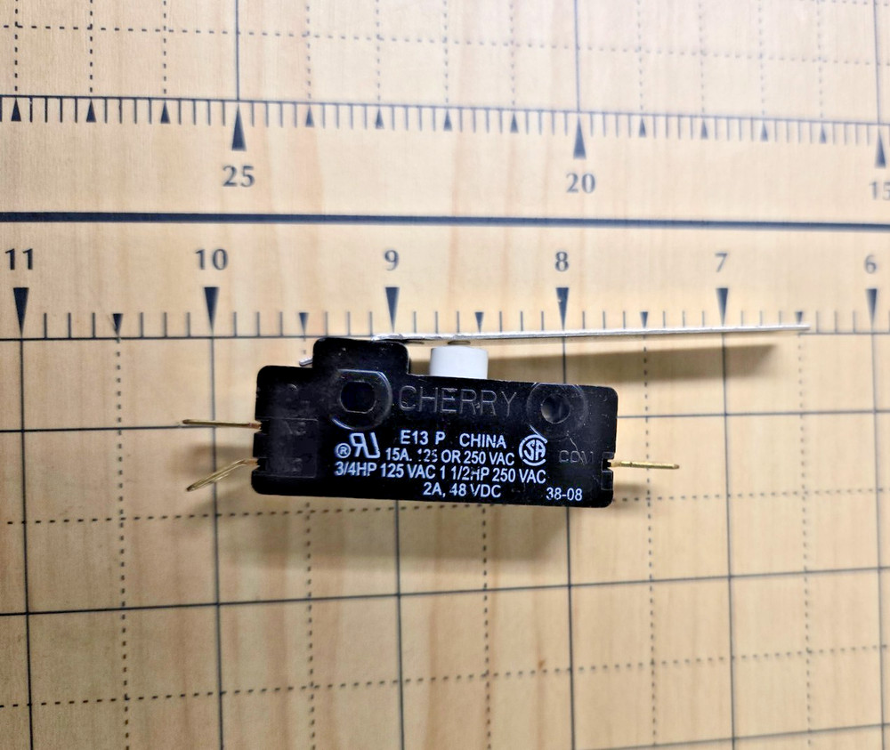 Tuttnauer 01910191 Micro Switch Cherry E13 Limit Switch OEM Autoclave Sterilizer