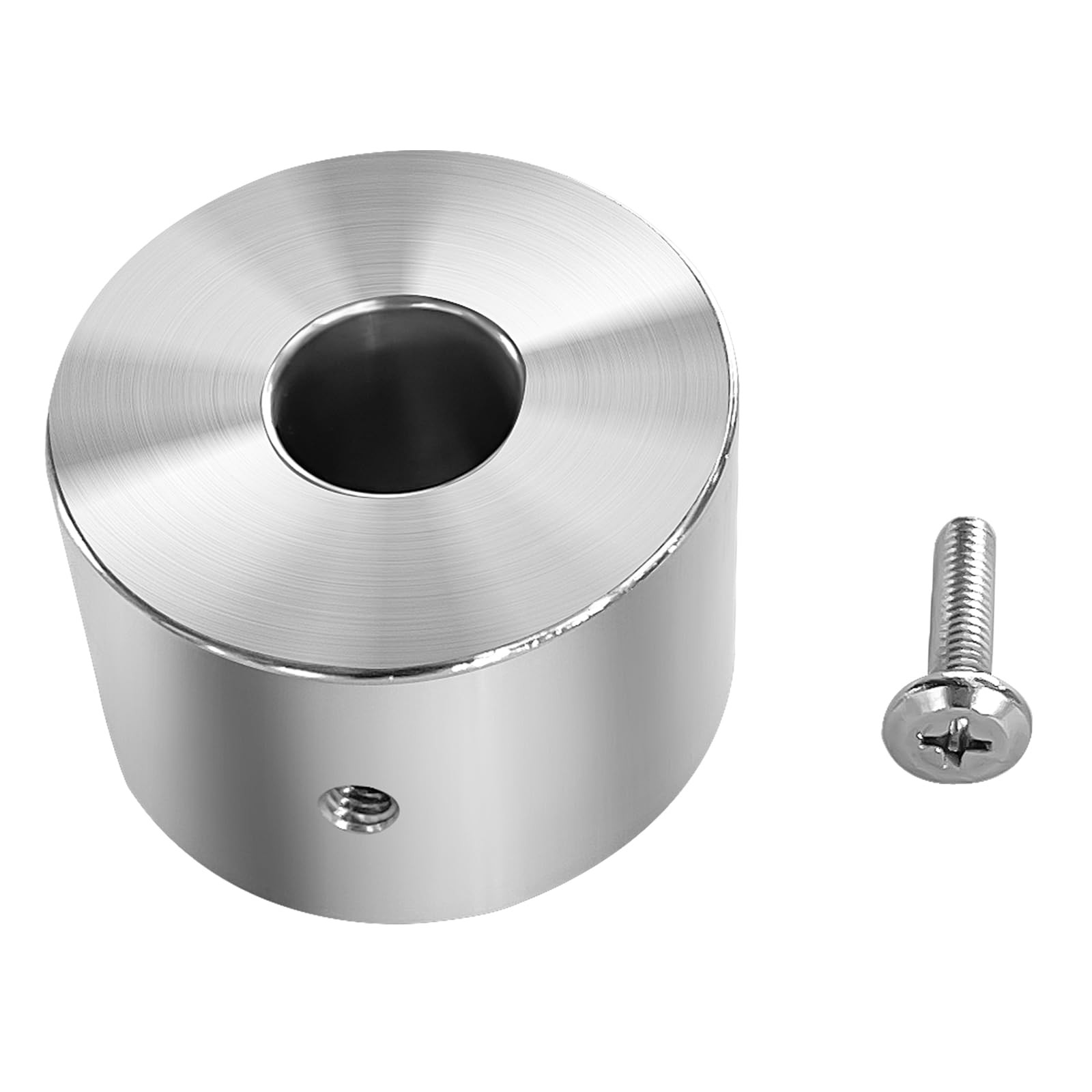 JMSMSH Aluminum Bushing for Wood Pellet Grill Auger,Replacement Parts silver